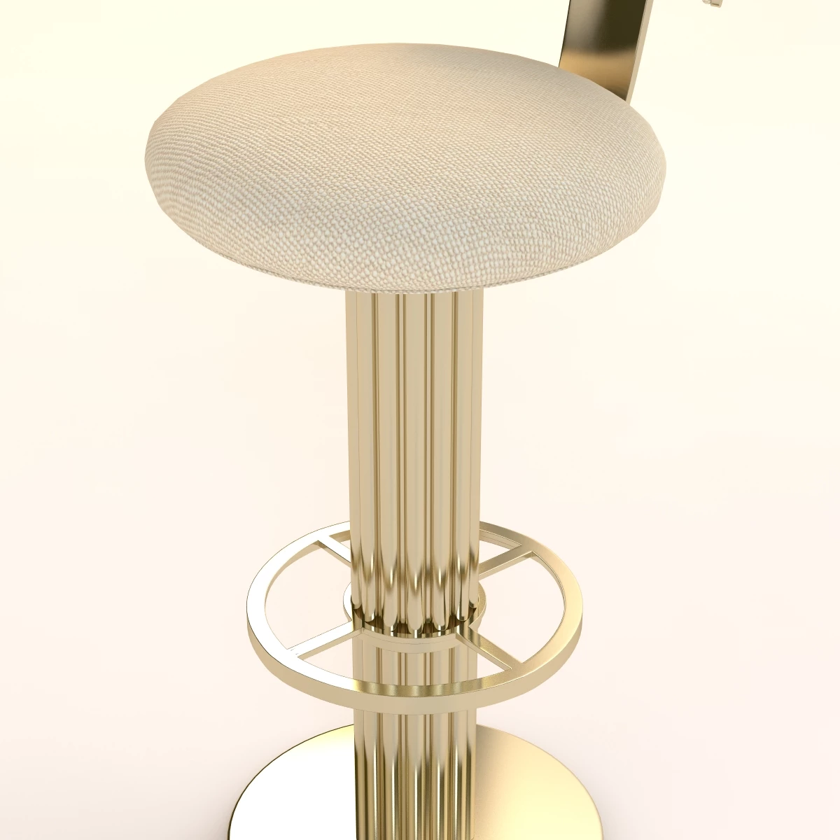 Design Leisure Barstool 3D Model_011